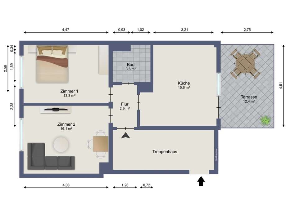 Grundriss EG