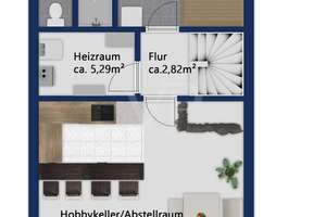 Renovierungsbedürftiges Reihenmittelhaus mit großem Potenzial – Die vollständige Adresse der Immobilie erhältst du vom Anbieter., 85521 Ottobrunn – Vorschaubild 19