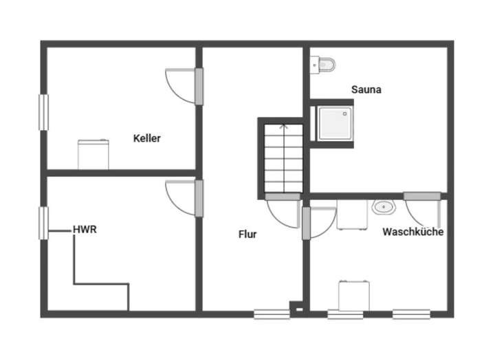 Grundriss Untergeschoss