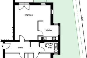 Hübsche 3 Zimmer im Garten-Wohnung in Berlin   ** Provisionsfrei** – Lieselstraße 36c, 12524 Altglienicke, Berlin – Vorschaubild 9