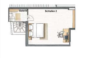 Traumhafte Maisonettewohnung mit 4,5-Zimmern im Saarlandstraßenviertel mit Süd-Loggia  – Die vollständige Adresse der Immobilie erhältst du vom Anbieter., 44139 Ruhrallee, Dortmund – Vorschaubild 11