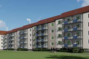 Große ebenerdige Dusche / Erstbezug nach Sanierung – Zschopauer Str. 118, 9126 Bernsdorf, Chemnitz – Vorschaubild 10
