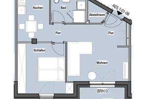 Moderne 2-Raum-Wohnung mit Einbauküche und Balkon – Amely-Bölte-Straße 2, 1067 Wilsdruffer Vorstadt/Seevorstadt-West, Dresden – Vorschaubild 8