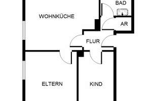 2-Zimmer-Wohnung in GE-Scholven frei! – Feldhauser Straße 232, 45896 Scholven, Gelsenkirchen – Vorschaubild 1