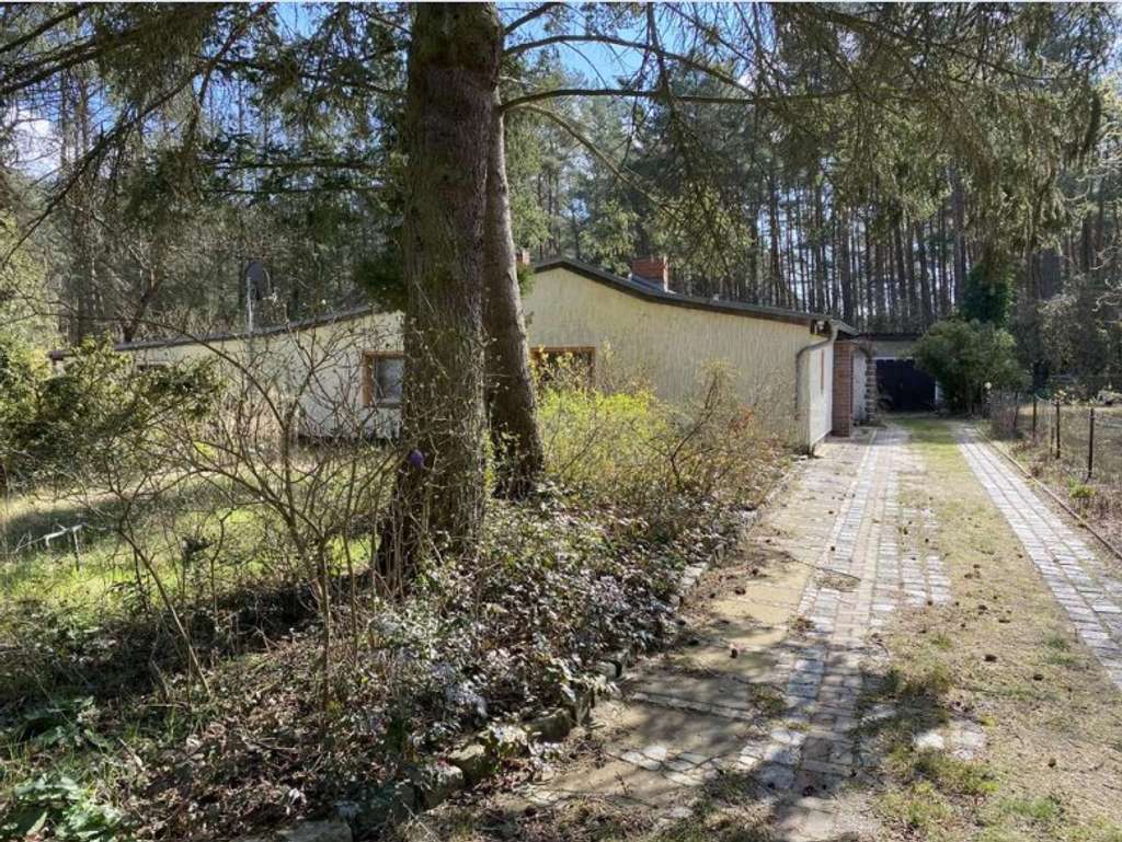 Immobilie in Borkheide - 1.722 m² Waldgrundstück mit zwei Häusern – Wohnen, Vermieten oder Wochenenddomizil - Bild 1