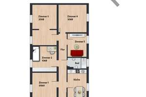 Zimmer 13,10 m² innerhalb einer großzügigen 4er-WG // 1. OG – Heinrich-Heine-Str. 1, 38440 Stadtmitte (Ortsteil), Wolfsburg – Vorschaubild 8