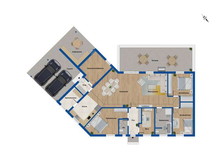 Grundriss Erdgeschoss