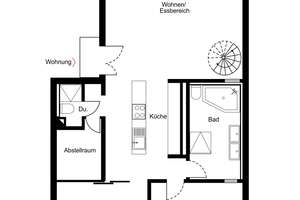 Modernes Luxus-Loft mit beeindruckender Raumhöhe – Die vollständige Adresse der Immobilie erhältst du vom Anbieter., 45136 Bergerhausen, Essen – Vorschaubild 15