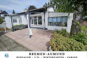 Charmanter Bungalow aus den 80er Jahren mit kleinem Garten – Bremen – Vorschaubild 1