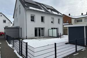 Erstbezug einer Doppelhaushälfte in Darmstadt-Wixhausen, provisionsfrei – Die vollständige Adresse der Immobilie erhältst du vom Anbieter., 64291 Wixhausen, Darmstadt – Vorschaubild 1