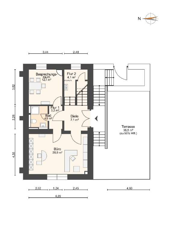 Grundriss Erdgeschoss