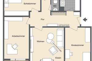 Großzügige 4,5-Zimmer-Wohnung mit Balkon und Weitblick über Ulm – Die vollständige Adresse der Immobilie erhältst du vom Anbieter., 89075 Böfingen, Ulm – Vorschaubild 16