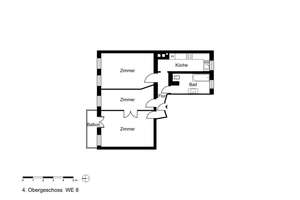 Wohnen in Moabit: Charmante 3 Zimmer-Altbauwohnung mit Balkon – Flemingstraße 9, 10557 Moabit, Berlin – Vorschaubild 14