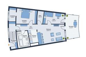 Attraktive 3-Zimmer-Erdgeschosswohnung mit Terrasse in Fürstenfeldbruck – Die vollständige Adresse der Immobilie erhältst du vom Anbieter., 82256 Fürstenfeldbruck – Vorschaubild 17