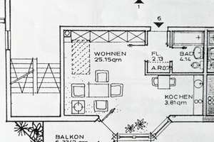 Kompakt und gemütlich:  1-Zimmer-Wohnung in Kempten mit Erker, Illernähe – Oberwanger Straße 1, 87439 Ober-/Unterwang, Kempten (Allgäu) – Vorschaubild 15