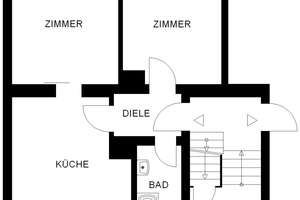 2-Zimmer Wohnung in Grumme – Stadionring 12, 44791 Grumme, Bochum – Vorschaubild 3