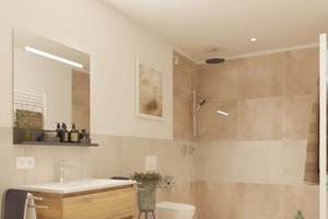 ** Erstbezug - 1 Raum-Apartment in modernem Neubau mit Einbauküche, Balkon & Duschbad ** – Kohlenstraße 23, 4107 Zentrum-Südost, Leipzig – Vorschaubild 5