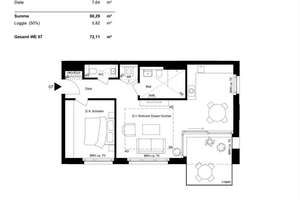 2-Zimmer-Wohnung mit Loggia in bester Lage zu verkaufen! – 50668 Neustadt/Nord, Köln – Vorschaubild 11
