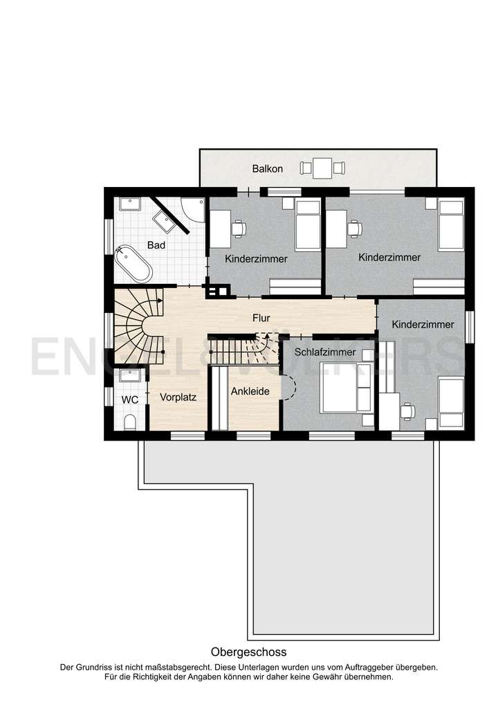 Grundriss Obergeschoss