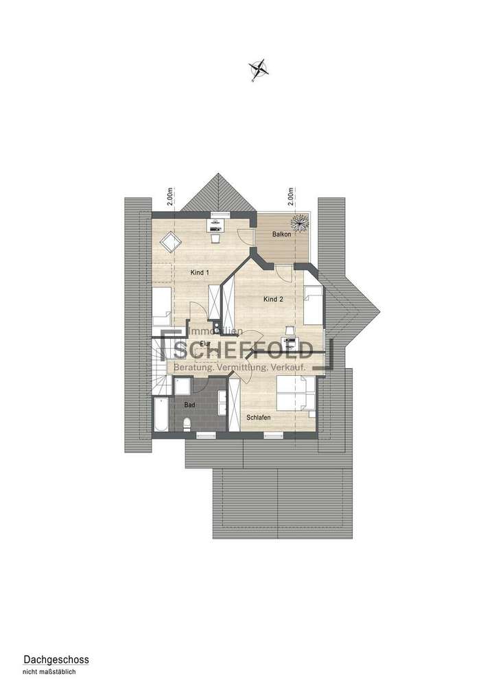 Grundriss Dachgeschoss