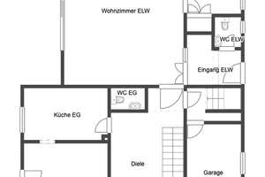 Viel Platz in Quelle: Einfamilienhaus samt Einliegerwohnung mit Potential – 33649 Brackwede, Bielefeld – Vorschaubild 18