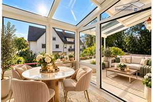 Schöne 3-Zimmer-Wohnung mit zwei Balkonen und Wintergarten direkt am Park – 86825 Bad Wörishofen – Vorschaubild 9