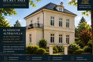 SECRET SALE | Klassische Altbauvilla in bevorzugter Villenlage von Hamburg-Lokstedt!