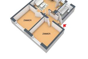 2-Zimmer-Wohnung in Hagen Hohenlimburg – Brauhausstraße 3a, 58119 Hohenlimburg (Ortsteil), Hagen – Vorschaubild 3