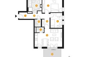 Komfortable 3-Zimmer-Wohnung mit Fußbodenheizung – Erich-Ollenhauer-Straße 39, 90427 Boxdorf, Nürnberg – Vorschaubild 2