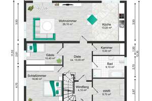 Flexibles Wohnglück: Zwei- oder Einfamilienhaus mit traumhaftem Garten – Die vollständige Adresse der Immobilie erhältst du vom Anbieter., 14476 Groß Glienicke, Potsdam – Vorschaubild 18