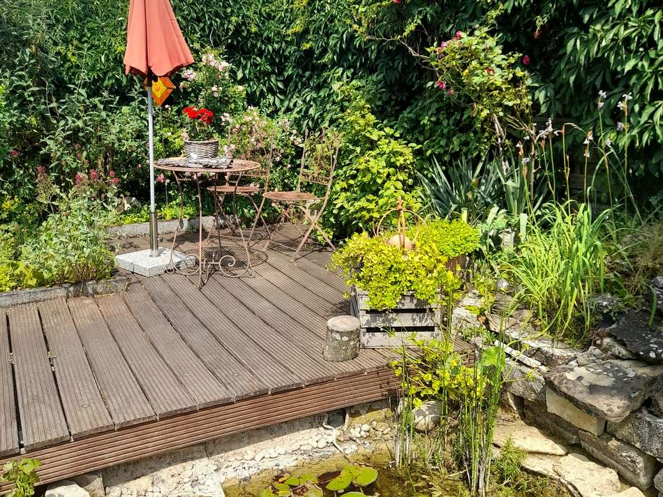 privater Seerosenteich Whg. 1