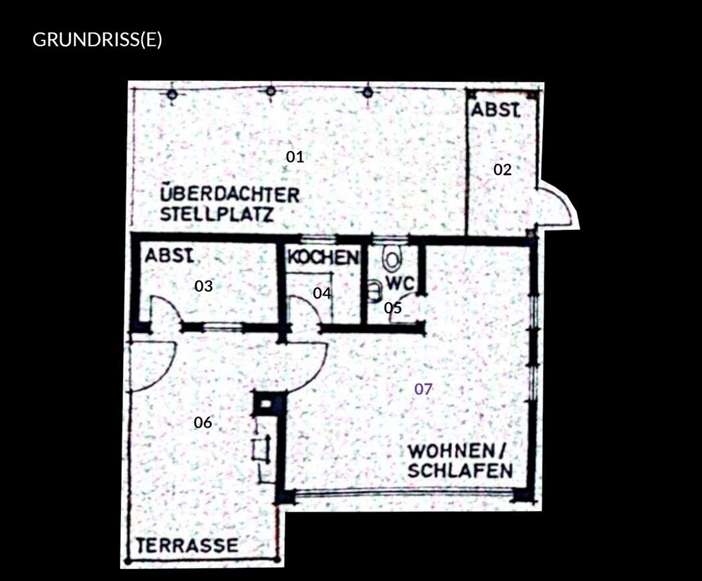Grundriss Osterhalde