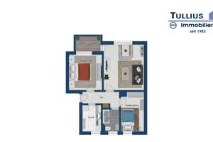 3-Zimmer Erdgeschosswohnung mit Balkon und Garten in Essen-Borbeck – Die vollständige Adresse der Immobilie erhältst du vom Anbieter., 45355 Borbeck-Mitte, Essen – Vorschaubild 10