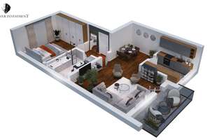 Sonnige Oase in Form einer 2,5 Zi.-Whg. in Konstanz Waldsiedlung zu verkaufen