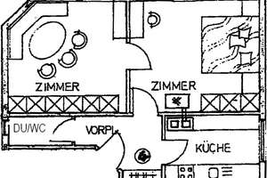 Stuttgart-Gablenberg: Zentrale 2-ZW. Kleines Bad, EBK. – Gablenberger Hauptstraße  122, 70186 Gablenberg, Stuttgart – Vorschaubild 4