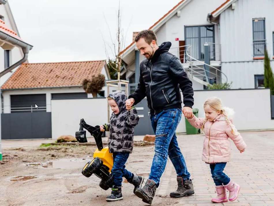 Familie im Glück
