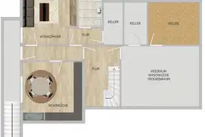 ~Großzügiges Ein- bis Zweifamilienhaus * Ideal für Naturliebhaber~ – Rems-Murr-Kreis – Vorschaubild 7