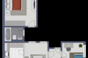 Wunderschöne 2 Zimmer mit Balkon. – Mönweg 1, 24109 Mettenhof, Kiel – Vorschaubild 8