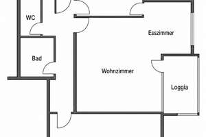 Frisch renovierte 2,5 Zimmer Eigentumswohnung mit Loggia, Tiefgarage und ruhiger Lage in Alt SB. – Graf-Simon-Straße 14, 66117 Alt-Saarbrücken, Saarbrücken – Vorschaubild 2