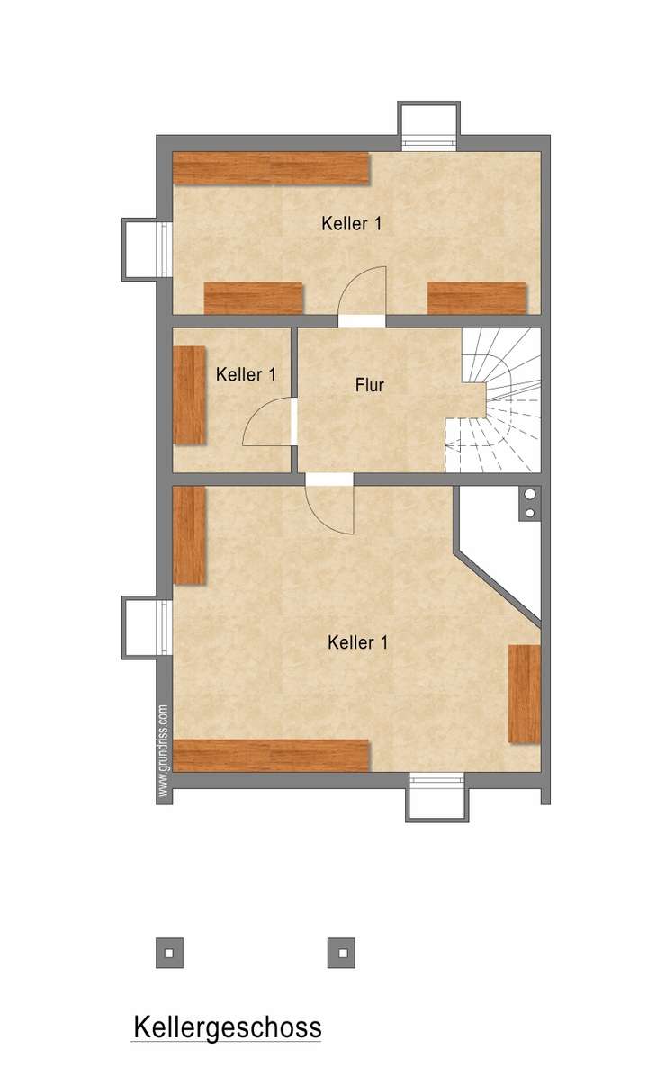 Grundriss Traubing KG