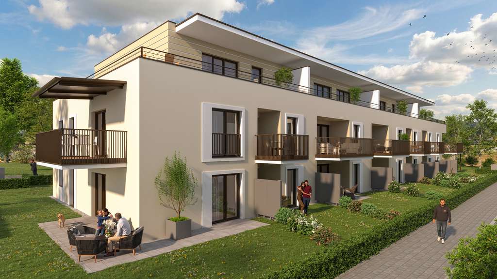 Immobilie in Winhöring - Kompakte 1-Zimmer-Wohnung mit Balkon - Bild 0