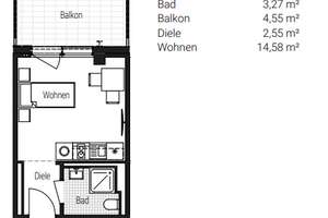 * Universitäten und Hochschulen fußläufig erreichbar* vollmöblierte 1-Zimmer-Neubauwohnung – Steinbühler Straße 4-6, 90443 Gostenhof, Nürnberg – Vorschaubild 21