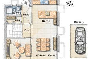 ::::Familienfreundliche Neubau-DHH mit 6,5 Zimmern und zwei Terrassen:::: – Die vollständige Adresse der Immobilie erhältst du vom Anbieter., 71384 Weinstadt – Vorschaubild 31