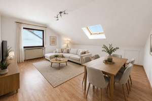 Ruhig wohnen, stadtnah leben – 2-Zimmer-Wohnung mit Dachloggia und Tiefgaragenstellplatz – 97080 Versbach, Würzburg – Vorschaubild 4