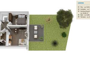 HEIMAT 8 Willkommen auf zwei Ebenen! Wohnung 2 – Die FLEXIBLE – Die vollständige Adresse der Immobilie erhältst du vom Anbieter., 85551 Kirchheim bei München – Vorschaubild 7