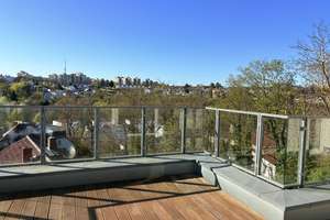 Penthaus mit 2 Terrassen, Panoramablick, Garage