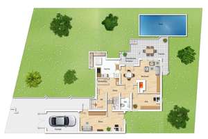 Ein Zuhause voller Möglichkeiten - mit Freiraum, Garten und Wasseridylle – Die vollständige Adresse der Immobilie erhältst du vom Anbieter., 91154 Roth – Vorschaubild 8