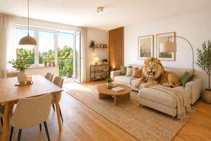 SCHWIND IMMOBILIEN - frisch sanierte Wohnung mit Balkon & Arbeitszimmer