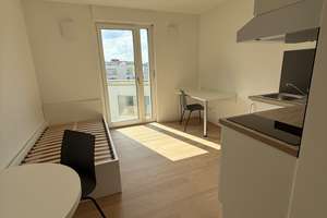 Exklusives Studentenappartement mit Einbauküche, komplett möbliert, Erstbezug – Bahnhofstraße 43, 90402 Marienvorstadt, Nürnberg – Vorschaubild 2