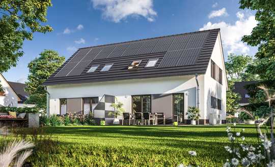 Wo Kinderlachen einzieht – echtes Grundstück für Ihr Familienhaus in Massivbauweise